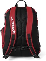 Speedo Teamster 2.0 Rucksack 35L Backback Swim Bag Red One Size view 2