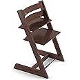 Tripp Trapp Chair from Stokke, Walnut - Adjustable, Convertible Chair for Toddlers, Children & Adults - Convenient, Comfortab