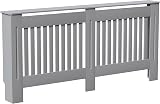 Vida Designs Chelsea Radiator Cover Olive Grey Extra Large H82 W172 D19cm view 8