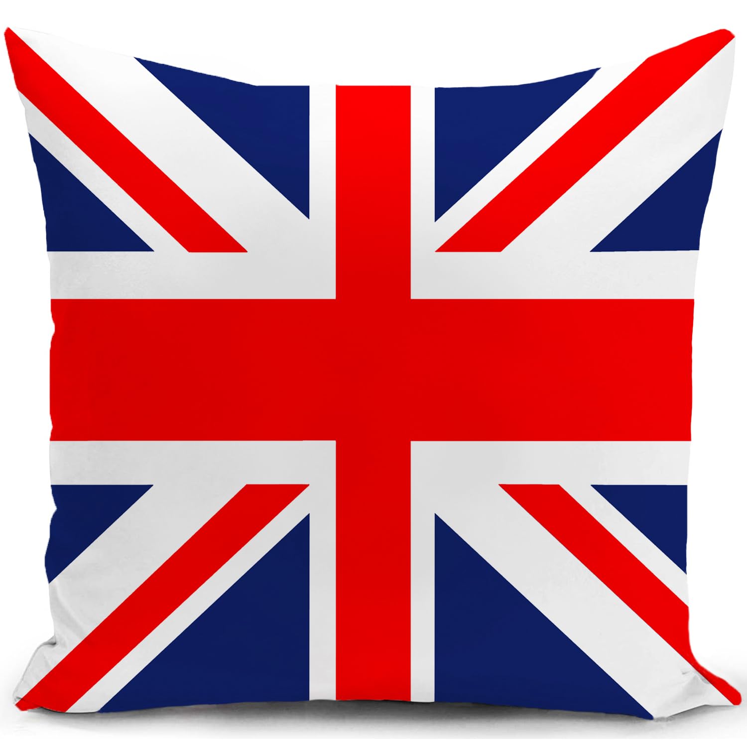 HUASHUZI Union Jack Flags Cushion Covers British Gifts London Souvenirs Festival Party Decorations Double-sided England Uk Vintage Throw Pillow Case Decor Home for Bedding Office 18"x18"(45x45cm)