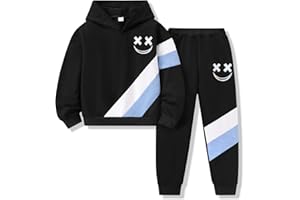 Vitalique Size 5-13 Years Boys Summer/Spring Outfits Set Short Sleeve T-Shirt & Pants Kids Boys Fall Fashion Clothes Sets