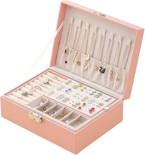 Esportic Schmuckkästchen, Schmuck Organizer für Frauen,Schmuckkästchen