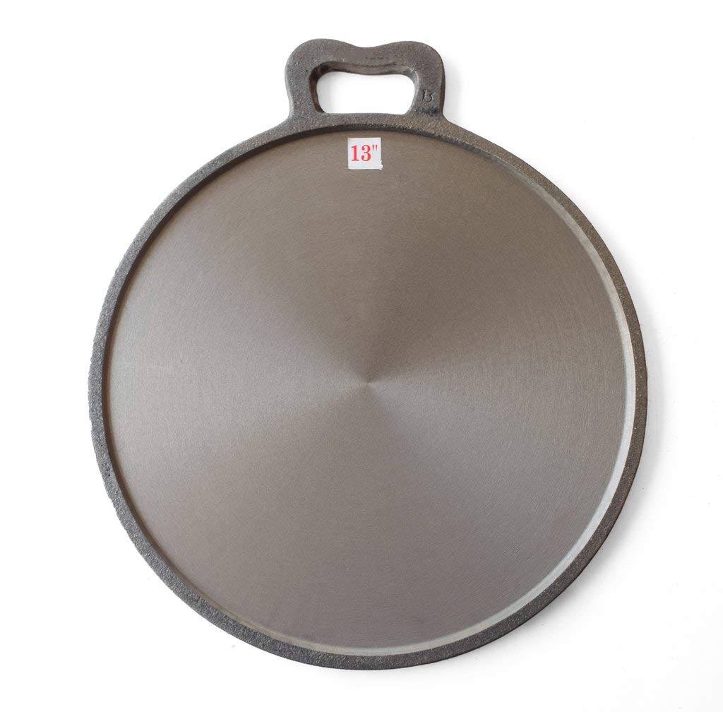 Buy NatureLoc Cast Iron Tawa 13inch, Black Online at Low Prices in