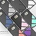 Galaxy Note 7 Case, Note 7 Case, WWW [Shockproof Series] Textured Pattern Grip Cover Bumper Case Shockproof Impact Resistance Cover for Samsung Galaxy Note 7 Black+Navy Blue