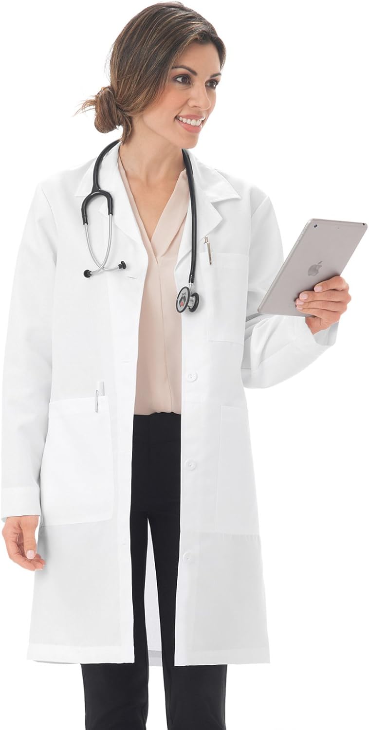 Meta 1964 Women's 37" Lab Coat: Clothing