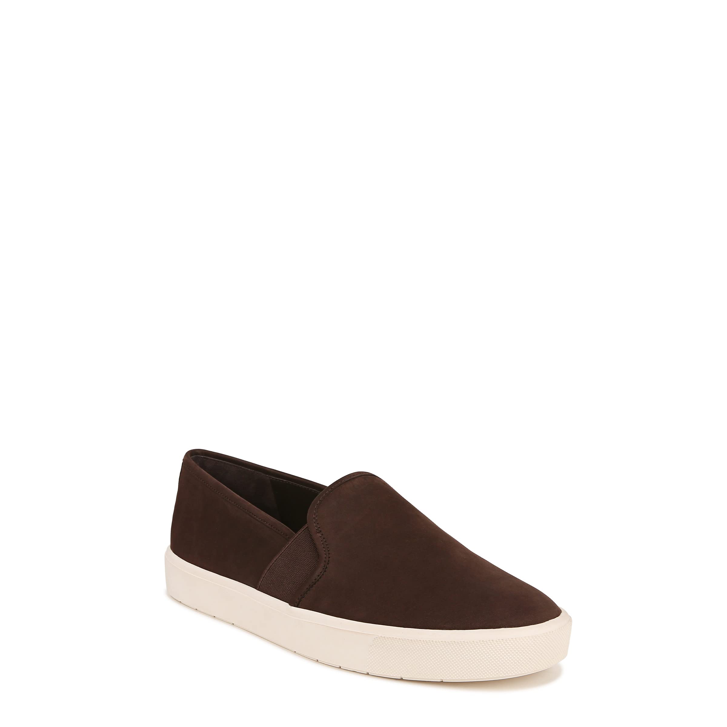 Vince Womens Blair Slip On Fashion Sneakers Clove Brown Nubuck 12 M