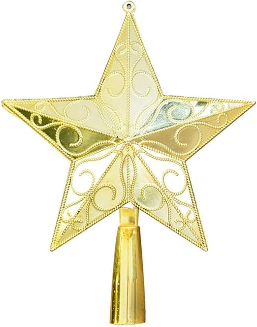 fangkuai-xmas 3D Puntas Estrellas Navideñas con El Patrón, Colgantes