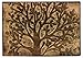 SAAGA Multipurpose Decorative Wooden Jewelry Trinket Holder Keepsake Storage Box with Tree of Life Carving/Handmade : 10x7 inches (LxB)
