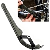 Cbhoktyue Bike Chain Guard - PP Protective Cover for Road/Mountain/Folding Bikes, Ideal for Chain Protection During Daily Riding &amp; Bike Modification/Replacement