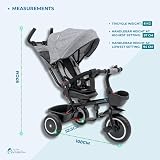 For Your Little One Trike V3 Pink Tricycle with Parent Handle 9m-5y view 8