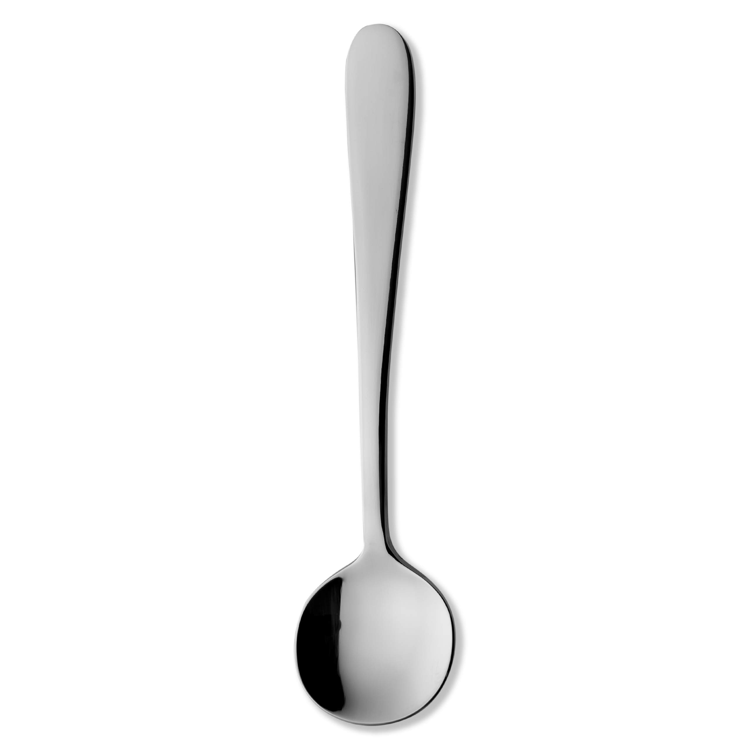 Grunwerg Windsor Carded 2-Piece Egg Spoon Set 2EGSWDR/C, 18/0 Stainless Steel, Silver