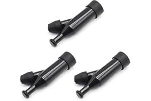 Zreneyfex 30700-ZE1-015 3PCS Spark Plug Cap Boots Replacement for Honda GX160 GX200 GX240 GX270 GX340 GX390, Black, 30700-ZE1