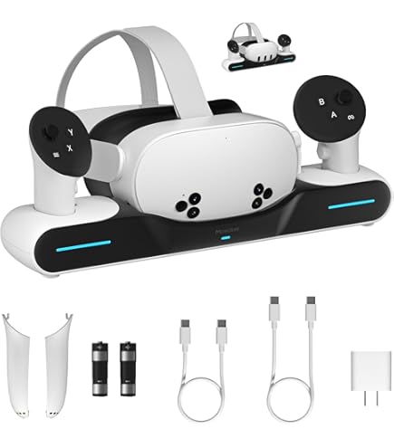 Amazon.com: Maecker Charging Dock for Meta Quest 3 Charging