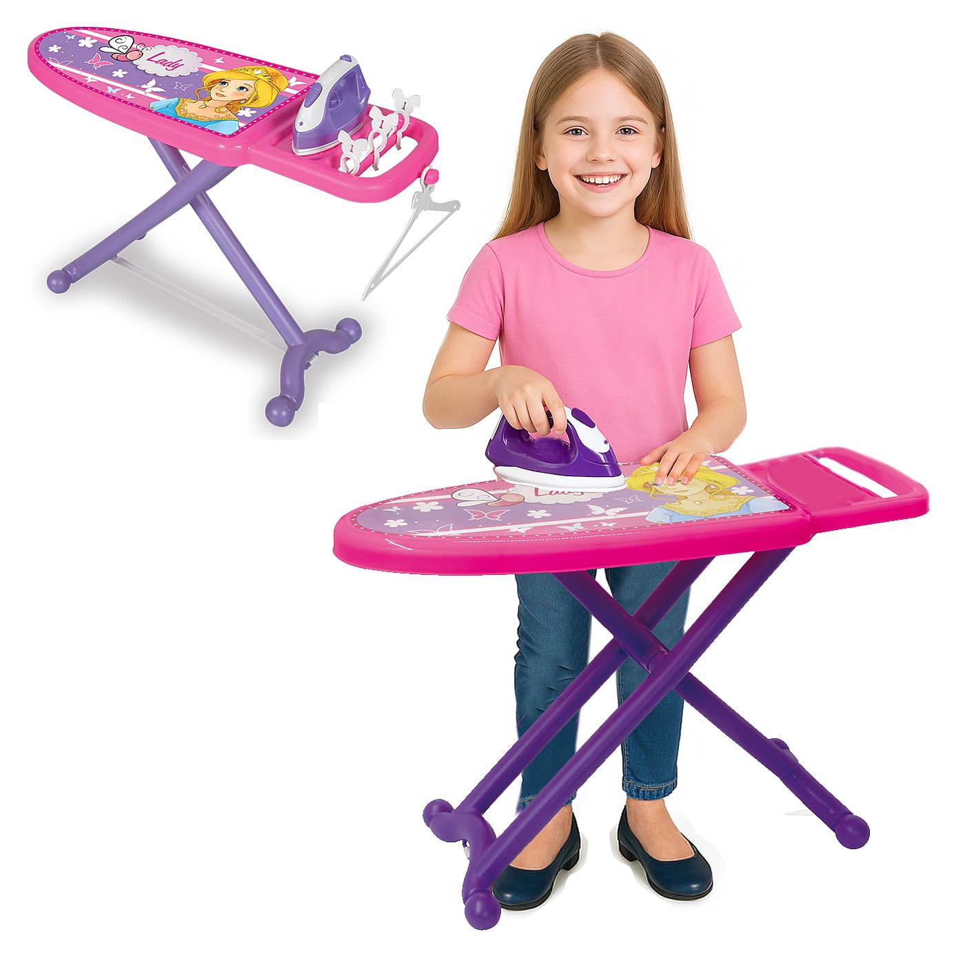Jamara 460259 Little Laundry Princess Role Play Ironing Set