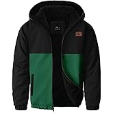 ZITY Boys Fleece Jacket Sherpa Lined Hoodie Zip Up Sweatshirts Windproof Outerwear Warm Autumn Winter Coat 6-15 Years