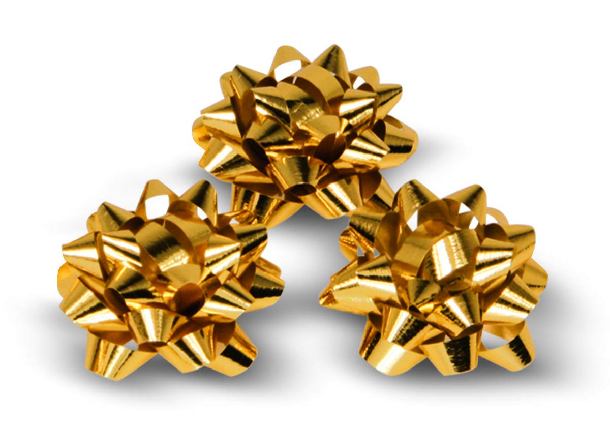 Präsent - Mexico Bows Gold 150 Bows Ø 35 mm