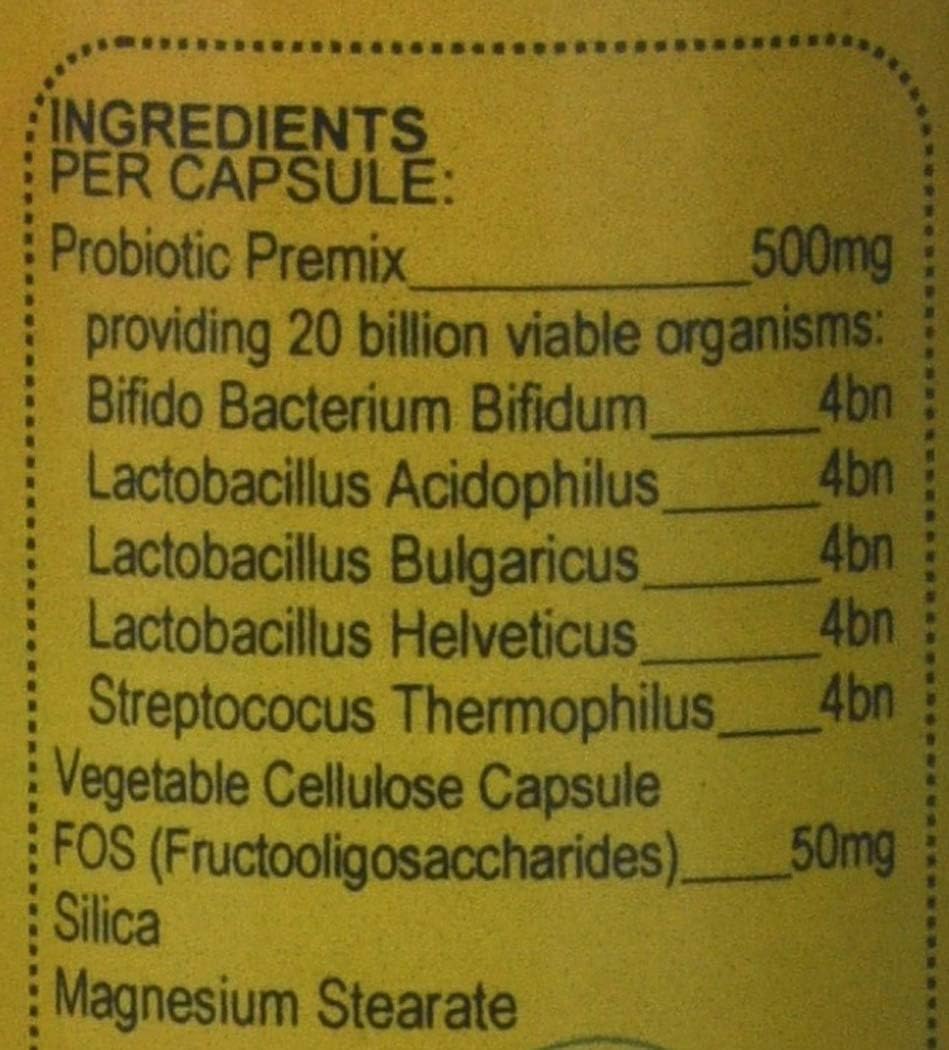 Veganicity Mega Multi Probiotic 20 Billion Multi-strain Probiotic : Digestive Health Supplement : 30 Vegan Capsules - Image 5
