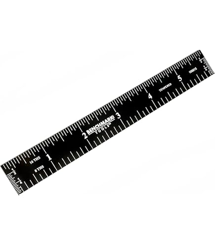 Inch Bench Mark Ruler 6 Inch Precision Ruler Benchmark Tools 6