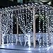 LE LED Curtain Lights, 9.8x9.8ft, 306 LED, 8 Modes, Plug in Twinkle lights, Cool White, Indoor Outdoor Decorative Wall Window String Lights for Bedroom, Party, Wedding Backdrop, Patio D&eacute;cor and More primary