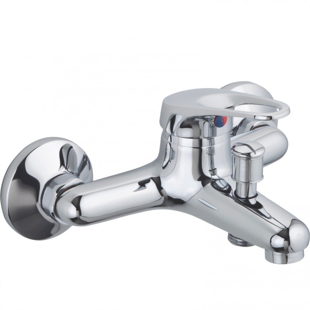 Eisl Speed NI023SCR Single-Handle Mixer Tap for Baths and Showers Chrome-Plated