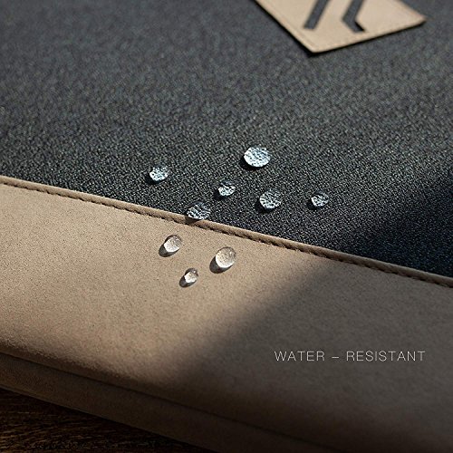 Comfyable Laptop Sleeve for 15 Inch New MacBook Pro (2016-2019) | Dell Inspiron 14, Thinkpad X1 Yoga, ASUS Zenbook 15, Edge Bumper Protection Waterproof Mac Cover Case- Charcoal Blue - Thumbnail 3