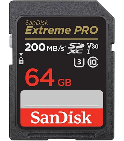 Amazon.com: SanDisk 64GB SDXC Extreme Pro Memory Card Works with