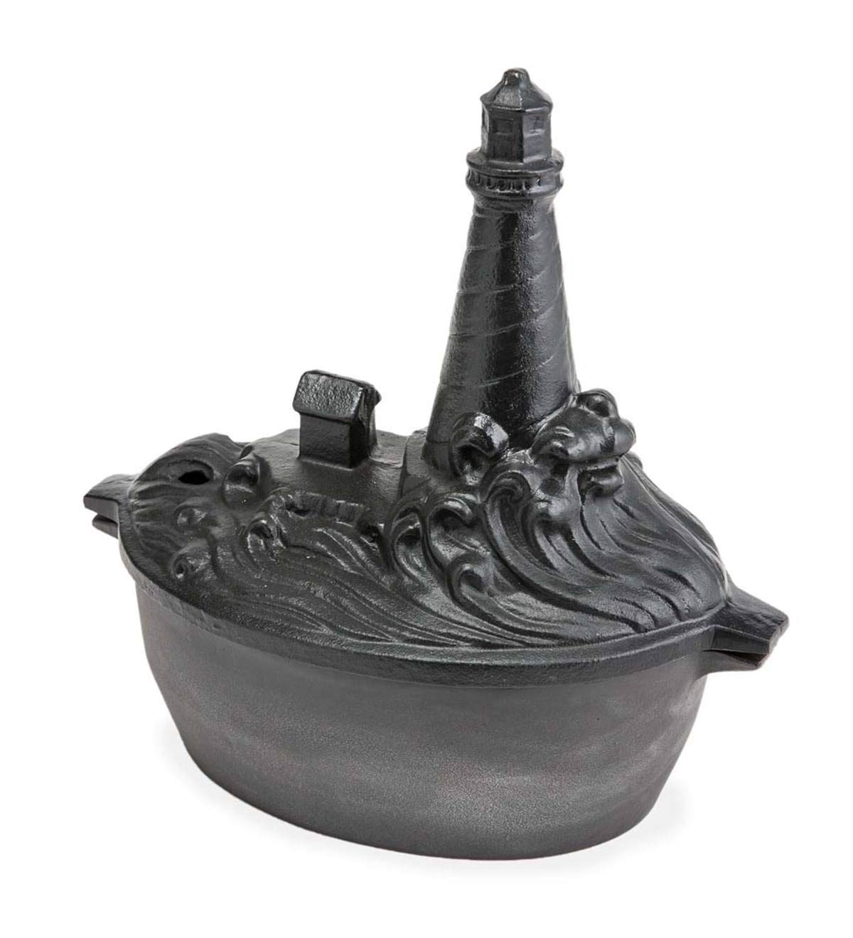 Buy Plow & Hearth Lighthouse Cast Iron Wood Stove Steamer Online at Low