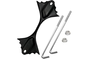 ARONOVA Car Battery Hold Down bracket with 304 Stainless Steel J Bolt,Compatible with Select Mazda3 Mazda6 Mazda CX-3 Mazda CX-5 Mazda CX-9 Models