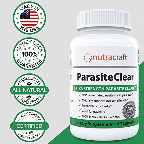 Parasite Cleanse for Humans High Potency 3in1 Herbal Parasite Purge