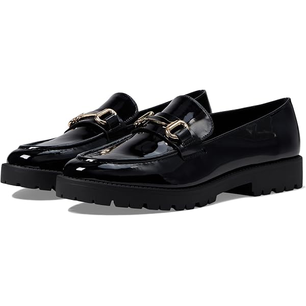 Vince Camuto - Echika Pointed Toe Loafers - Black Vince Camuto Leather Platform Lug Loafers Echika Black | eBay main image 3