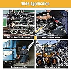 Yescom 3-Jaw Hydraulic Gear Puller Set Wheel