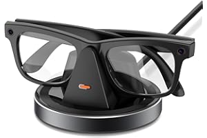 VAWVVA Charging Station for Meta Ray-Ban Glasses - Portable Wayfarer, Skyler, Headliner Compact Charger, Compatible with Oakley Meta HSTN, LED Indicator (USB-C Powered)