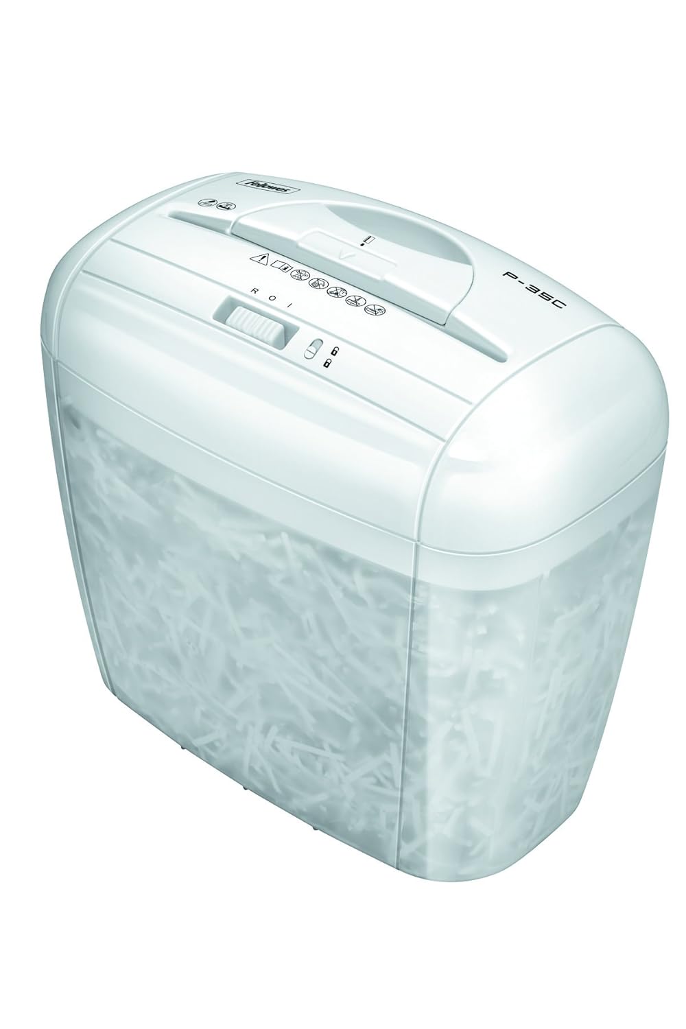 Fellowes P C Destructora trituradora de papel blanco