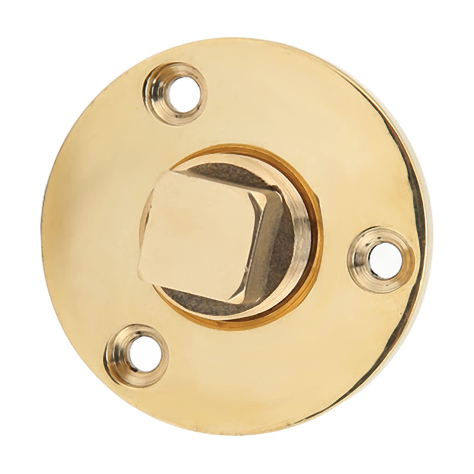 Marine Drain Bung Kit, Sturdy Bronze Boat Drain Plug Kit 25mm/1in Mounting Hole Water Sealing Mirror Polished for Fish Wells Ice Chests,Boat,Yacht Spare Parts