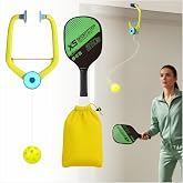 asdmm Pickleball Trainer Rebounder for Solo &amp; Group Practice, Improve Reaction &amp; Coordination, Easy Setup, 1 Set