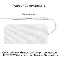 TENS Unit Replacement Pads, 20 Pcs Multiple Size