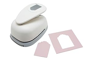 Bira 2 1/4" x 1 1/2" Price Tag Lever Action Craft Punch(2.5 inch Price Tag Punch Measured diagonally