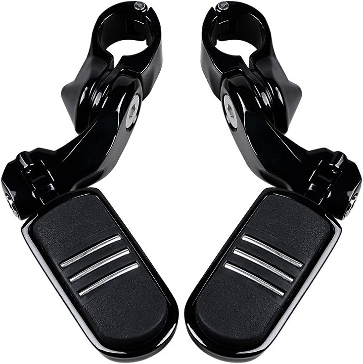 Left & Right 1 1/4" 32mm Engine Guard Highway Foot Pegs Footpeg