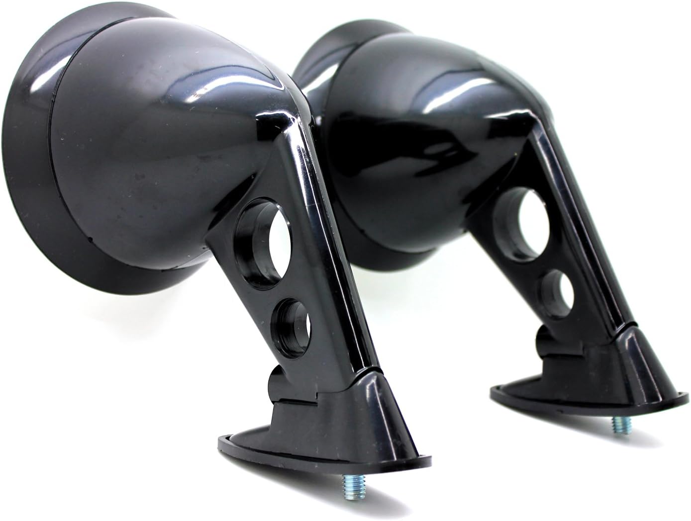 LATCHWELL New PRO-4030004 JDM Style Z Fender Mount Mirrors (Pair) Compatible with Various Datsun Models