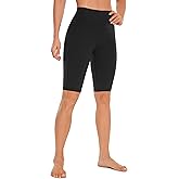 CRZ YOGA Womens Butterluxe Biker Shorts 10'' - High Waisted Workout Volleyball Yoga Spandex Buttery Soft