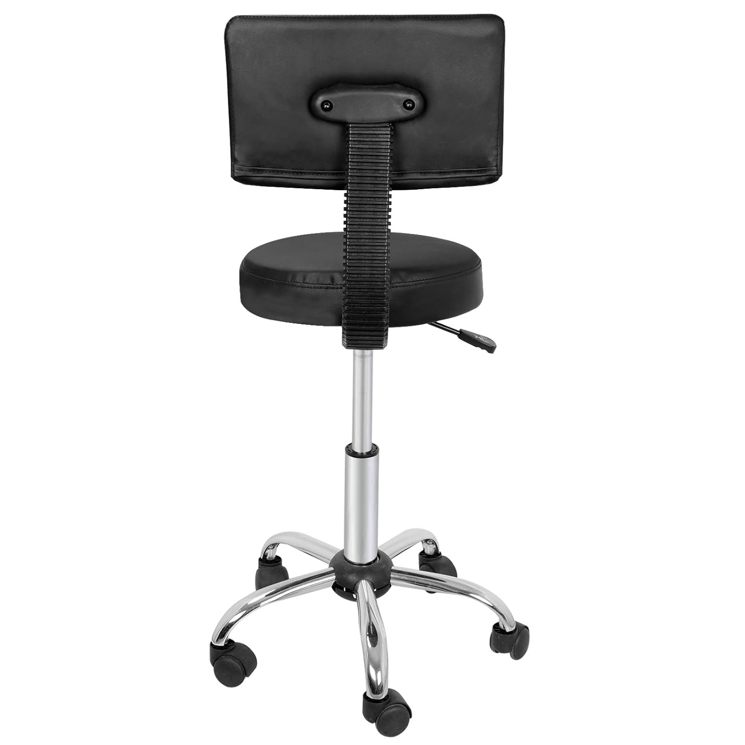 Hydraulic Swivel Medical Salon Stool Clinic Spa Massage Stool Rolling Manicure Chair W/Backrest for Tattoo Facial Spa: Beauty
