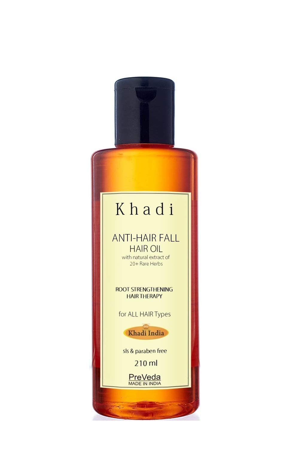 Buy Preveda Khadi Anti Hair Fall Oil With Best Herbal Natural