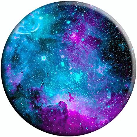 Cute Cell Phone Holders ,Multi-Function Expanding Stand Mounts For Smartphones And Tables ,Colorful Nebula Galaxy Space Universe Pattern Phone Stand Mounts -- (Black)