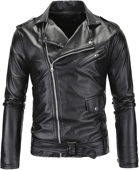 Amazon Aowofs メンズ レザージャケットライダースジャケット バイクジャケット Puレザー アウター 防風 春秋 冬 コート ジャケット 通販