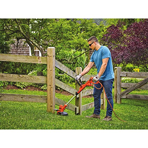BLACK+DECKER String Trimmer, Electric, 14inch (BESTE620),Orange