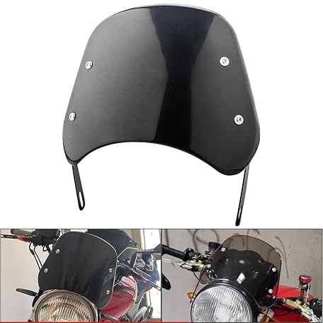 Universal Windshield Windscreen ScreenA Deflector For Motorcycle 5