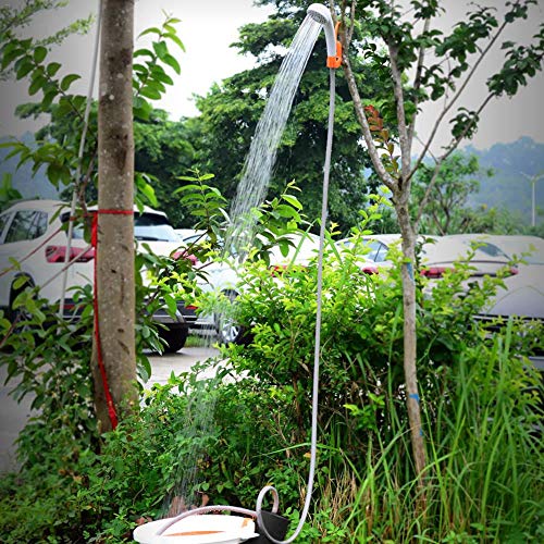 Draagbare elektrische campingdouche, oplaadbare badpomp, waterfiltersysteem, voor reizen in de open lucht, strand… - Image 6