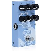 M-VAVE Mini Universe Pro Guitar Reverb Pedal - 9 Digital Effects (Room/Hall/Plate/Spring/Shimmer/Cloud/Bloom/Swell/Lo-Fi), True Bypass, Dual Power, Compact Metal Housing for Electric Guitar &amp; Bass