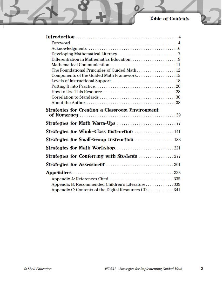 Strategies for Implementing Guided Math - Successfully Implement the 7 Elements of Guided Math in K-8th Grade Classrooms - Includes Digital resources, Sample lessons and Activities Strategies for Implementing Guided Math - Successfully Implement the 7 Elements of Guided Math in K-8th Grade Classrooms - Includes Digital resources, Sample lessons and Activities Ring-bound Kindle