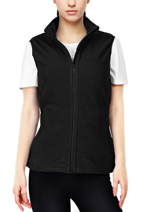 33,000ft Men's Fleece Vest, Lightweight 